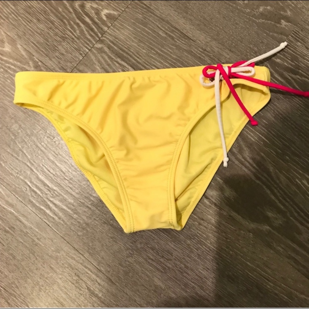 Yellow Bikini Bottoms—California Waves